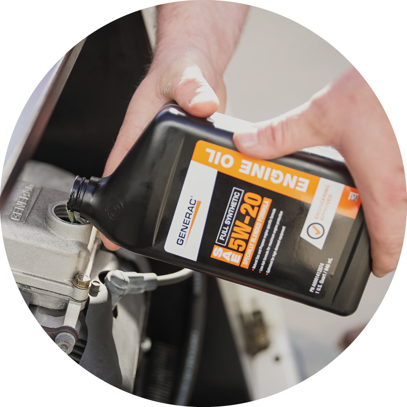 Generac Engine Oil Available at Generator Supercenter of Lafayette